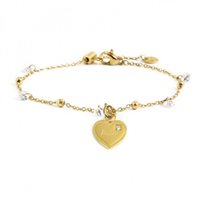 Bracciale Marlù Donna Nel Mio Cuore in Acciaio 15BR080G-W - 15BR080G-W